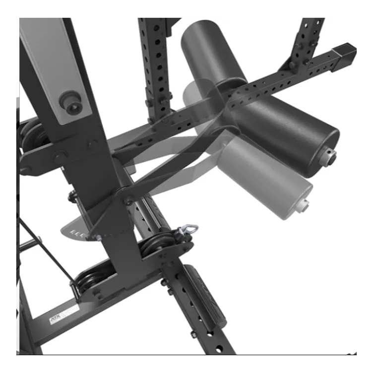 Poste à poulie ATX à charge libre avec capacité de 150 kg - Tirage haut et bas pour homegym