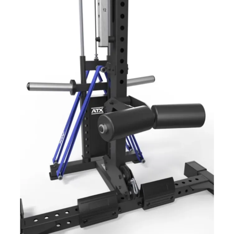 Poste à poulie ATX à charge libre avec capacité de 150 kg - Tirage haut et bas pour homegym