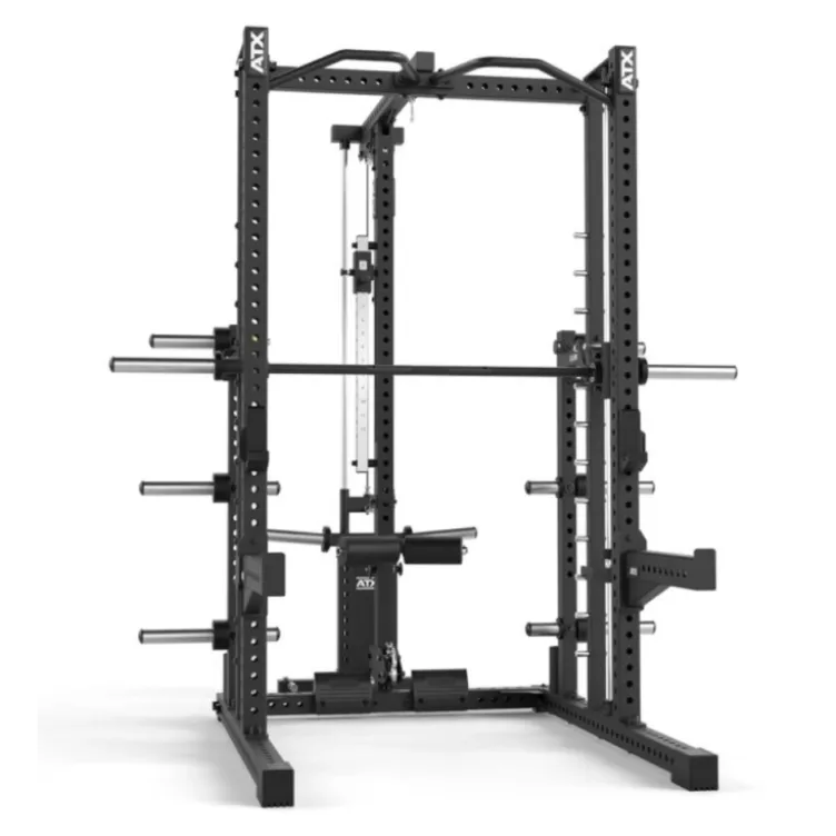 Poste à poulie à charge libre pour exercices de tirage haut et bas compatible avec smith machine ATX série 700