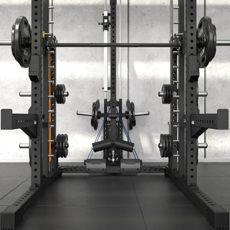 Poste à poulie à charge libre pour exercices de tirage haut et bas compatible avec smith machine ATX série 700