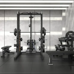 Poste à poulie à charge libre pour exercices de tirage haut et bas compatible avec smith machine ATX série 700