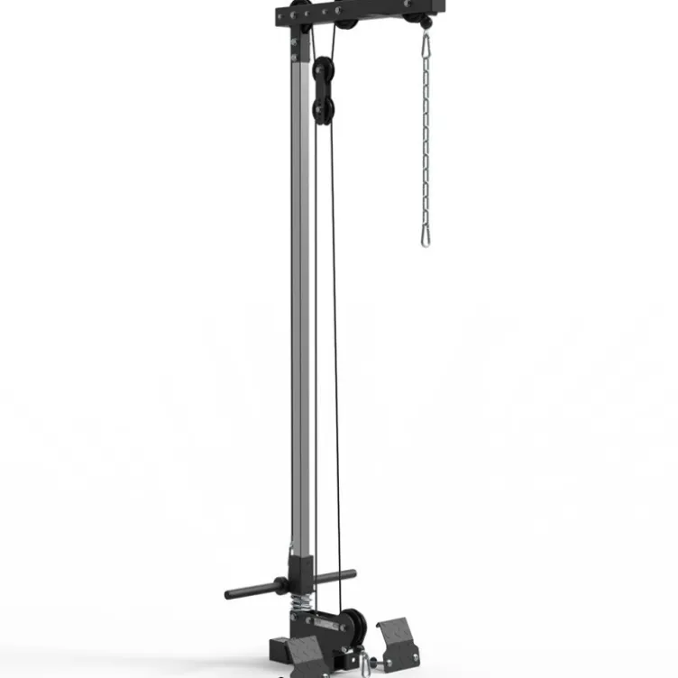 Poste à poulie charge par disques de poids 140 kg - Option pour rack et cage à squat série 500 et 600