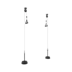 Poulie double pour fixation au plafond et exercices en vis à vis - Capacité de 120 kg