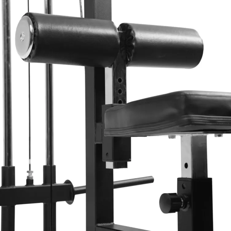 Poulie haute et basse à charge libre - Station Lat Pulldown pour home-gym - Capacité de charge 120 kg