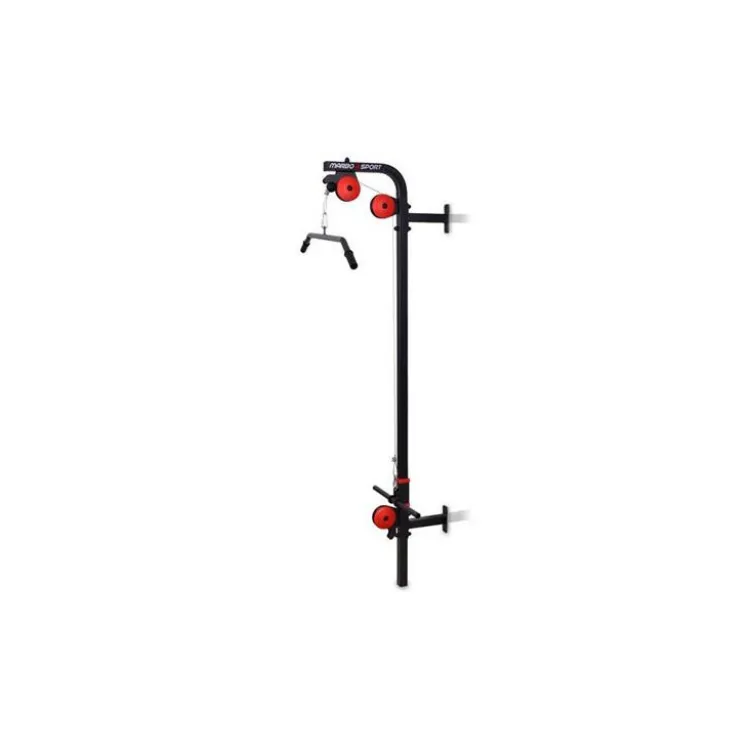 Poulie haute et basse pour bancs de musculation avec support à options - Home gym