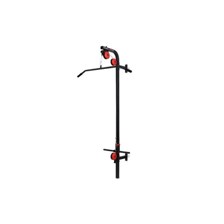 Poulie haute et basse pour bancs de musculation avec support à options - Home gym