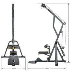 Poulie haute et basse pour home-gym capacité de charge 160 kg