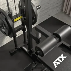 Poulie haute et basse professionnelle pour rack ATX PRX-510 et PRX-520 avec rouleau blocage genoux - 150 kg MAX