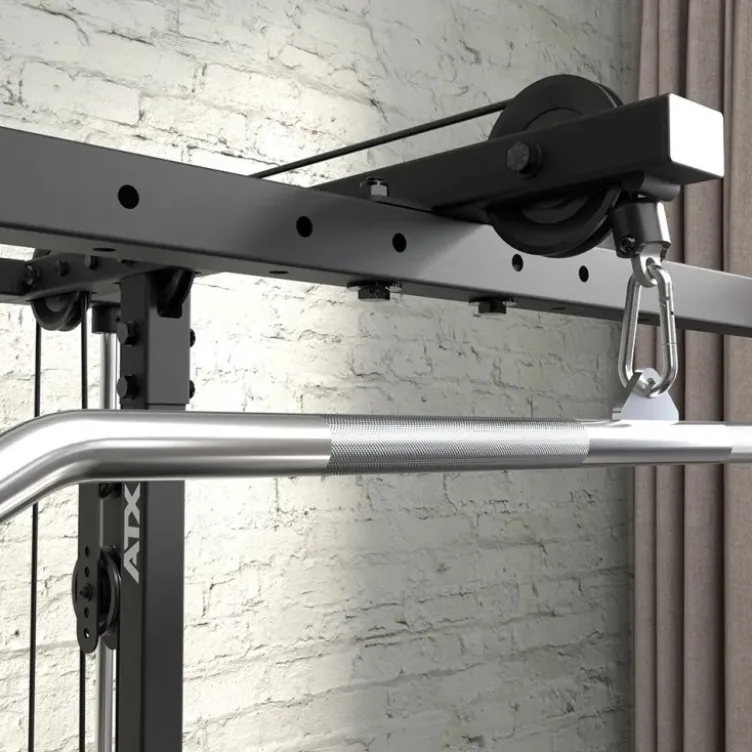 Poulie haute et basse professionnelle pour rack ATX PRX-510 et PRX-520 avec rouleau blocage genoux - 150 kg MAX