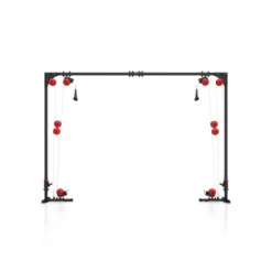 Poulie vis à vis Cable crossover Machine pour salle de sport capacité 120 kg