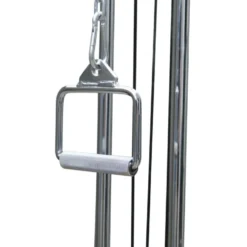 Poulie vis-à-vis de musculation Cross Over avec 2 x 75 kg - Charges guidées