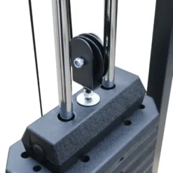 Poulie vis-à-vis de musculation Cross Over avec 2 x 75 kg - Charges guidées