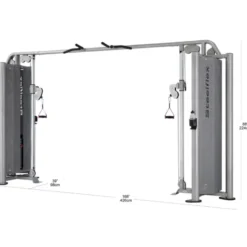 Poulie vis à vis de musculation professionnelle en homegym -l 426 x l 98 x h 224 cm