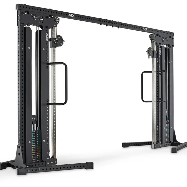 Poulie vis à vis professionnelle ATX avec colonnes de poids 2 x 90 kg Cable Crossover 800 series
