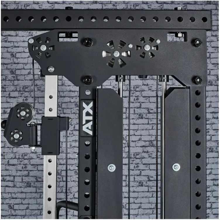 Poulie vis à vis professionnelle ATX avec colonnes de poids 2 x 90 kg Cable Crossover 800 series