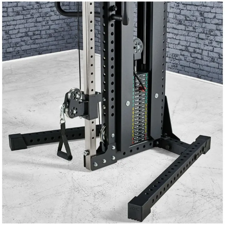 Poulie vis à vis professionnelle ATX avec colonnes de poids 2 x 90 kg Cable Crossover 800 series