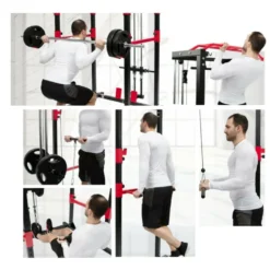 Powercage cross-training station cage avec poulie haute et basse