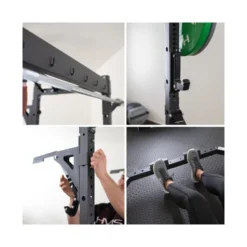 Power cage à squat de musculation avec accessoires d'entraînement - Training varié