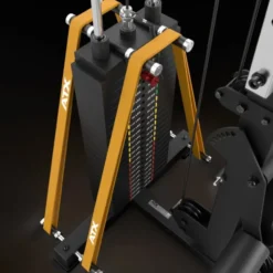 Power cage à squat de musculation ATX pour home gym à charge guidée 125 kg - Série 700