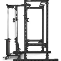 Power cage à squat de musculation ATX pour home gym à charge guidée 125 kg - Série 700