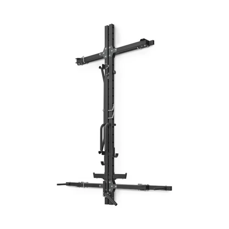 Power Half rack mural compact pliant pour Home gym - Multi-équipé