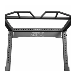 Power rack cage ATX avec poulie à charge libre et barre guidée - Barre de traction multigrip incluse série 700