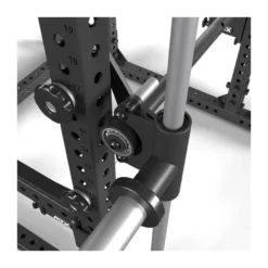 Power rack cage ATX avec poulie à charge libre et barre guidée - Barre de traction multigrip incluse série 700
