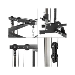Power rack 198 cm station complète série 500 avec poulie haute et basse