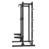 Power rack de musculation avec crochet en J et reposes barres de sécurité - Capacité de charge 500 kg