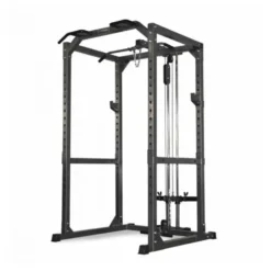 Power rack de musculation avec poulie haute et basse - 18 niveaux de réglages 340PL Titanium Strength