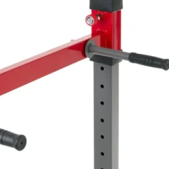 Power Rack de musculation ultra stable avec crochets de sécurité réglables sur 24 positions - Entraînement home gym