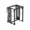 Power rack multi-équipé de musculation avec multipress et poulies vis-à-vis 90 kg - Tractions multi-grip