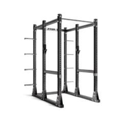 Power Rack professionnel avec barre de traction et accessoires de rangement et de sécurité