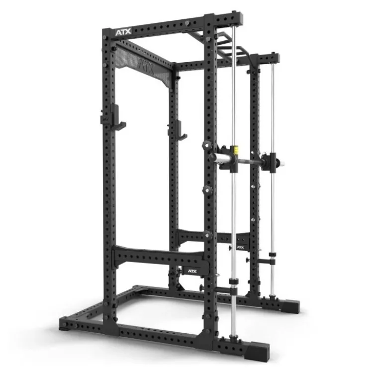 Power Rack à Squat ATX avec option barre guidée jusqu'à 200 kg et barre de traction multigrip - ATX série 700
