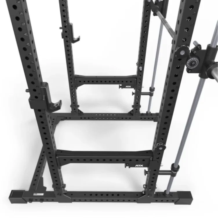 Power Rack à Squat ATX avec option barre guidée jusqu'à 200 kg et barre de traction multigrip - ATX série 700