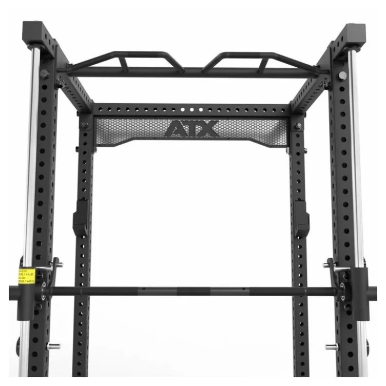 Power Rack à Squat ATX avec option barre guidée jusqu'à 200 kg et barre de traction multigrip - ATX série 700