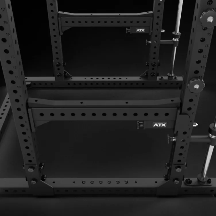 Power Rack à Squat ATX avec option barre guidée jusqu'à 200 kg et barre de traction multigrip - ATX série 700