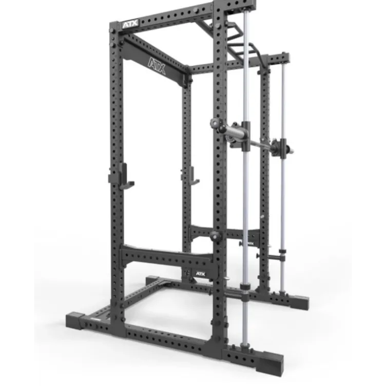 Power Rack à Squat ATX avec option barre guidée jusqu'à 200 kg et barre de traction multigrip - ATX série 700