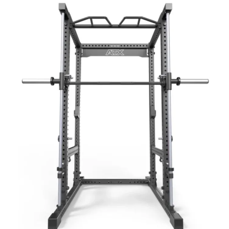 Power Rack à Squat ATX avec option barre guidée jusqu'à 200 kg et barre de traction multigrip - ATX série 700
