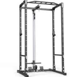 Power rack à squat ATX 215 cm série 500 avec poulie haute et basse à charge libre Max 140 kg