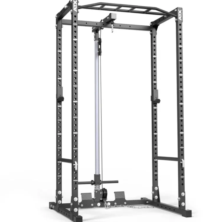 Power rack à squat ATX 215 cm série 500 avec poulie haute et basse à charge libre Max 140 kg