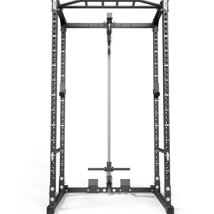 Power rack à squat ATX 215 cm série 500 avec poulie haute et basse à charge libre Max 140 kg