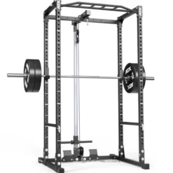 Power rack à squat ATX 215 cm série 500 avec poulie haute et basse à charge libre Max 140 kg