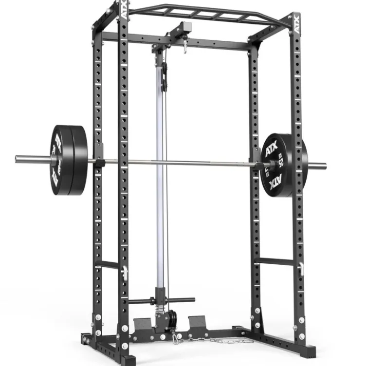 Power rack à squat ATX 215 cm série 500 avec poulie haute et basse à charge libre Max 140 kg