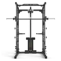Power rack à squat ATX série 600 avec option multipresse et poulie à charge guidée 115 kg - Deux hauteurs