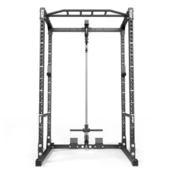 Power rack à squat avec poulie haute et basse à charge libre Max 140 kg - Marque ATX série 500