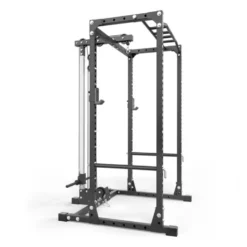 Power rack à squat avec poulie haute et basse à charge libre Max 140 kg - Marque ATX série 500