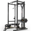 Power rack à squat de cross-training avec station à poulie