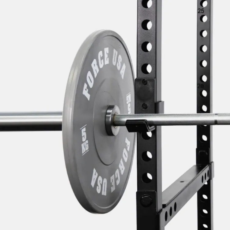 Power Rack à Squat de musculation capacité de charge 325 kg avec crochet en J - FORCE USA