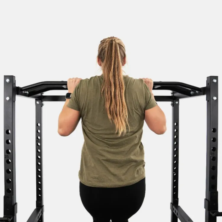 Power Rack à Squat de musculation capacité de charge 325 kg avec crochet en J - FORCE USA
